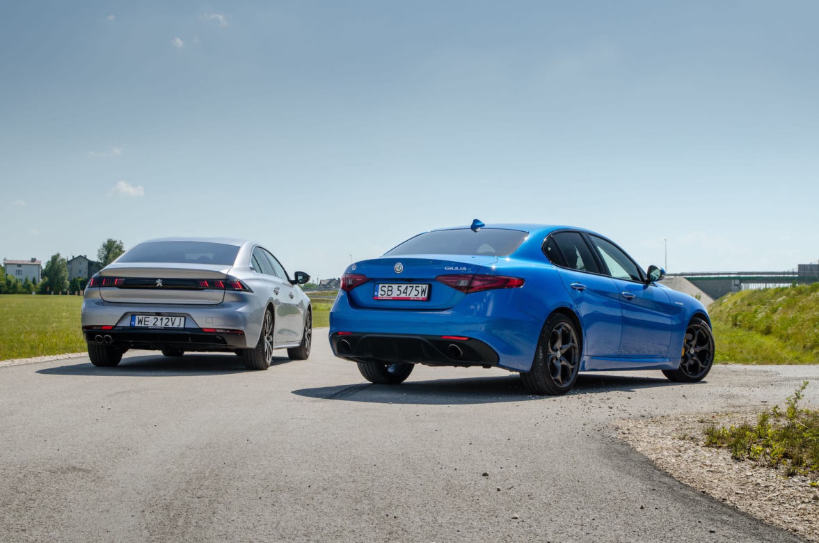 Alfa Romeo Giulia Veloce vs Peugeot 508 Allure