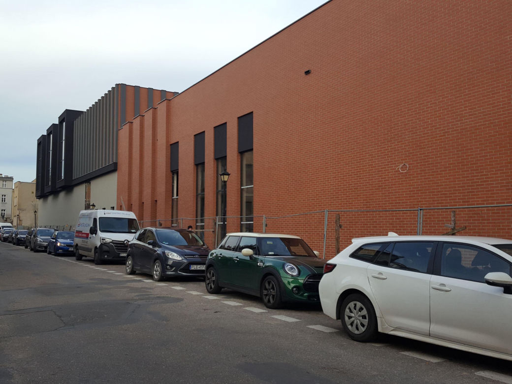 Galeria Goplana w Lesznie od środka. Za nieco ponad 3 miesiące otwarcie