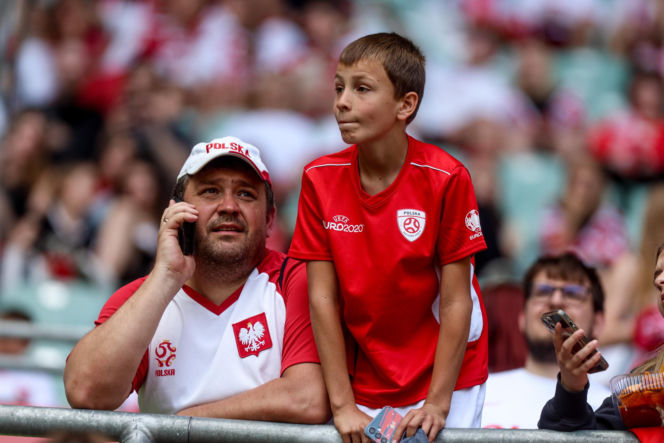 Polska - Ukraina. Tłumy kibiców na trybunach. Znajdź się na zdjęciu!