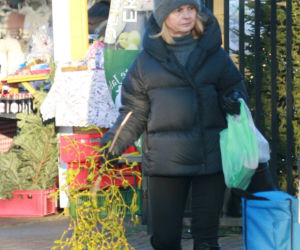 Małgorzata Tusk na przedświątecznych zakupach