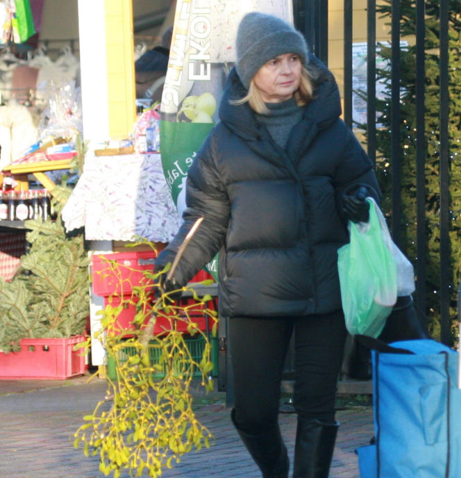 Małgorzata Tusk na przedświątecznych zakupach