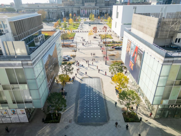 Ostatni weekend z fontannami na Złotej - ZDM Warszawa