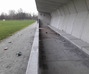 Nowe boisko do baseballu już jest zniszczone