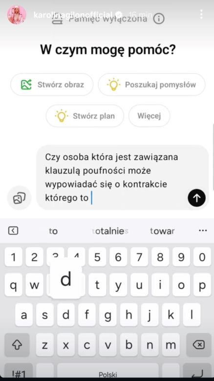 Karolina Gilon odgryzła się Edwardowi Miszczakowi. Tak zareagowała na słowa dyrektora programowego Polsatu