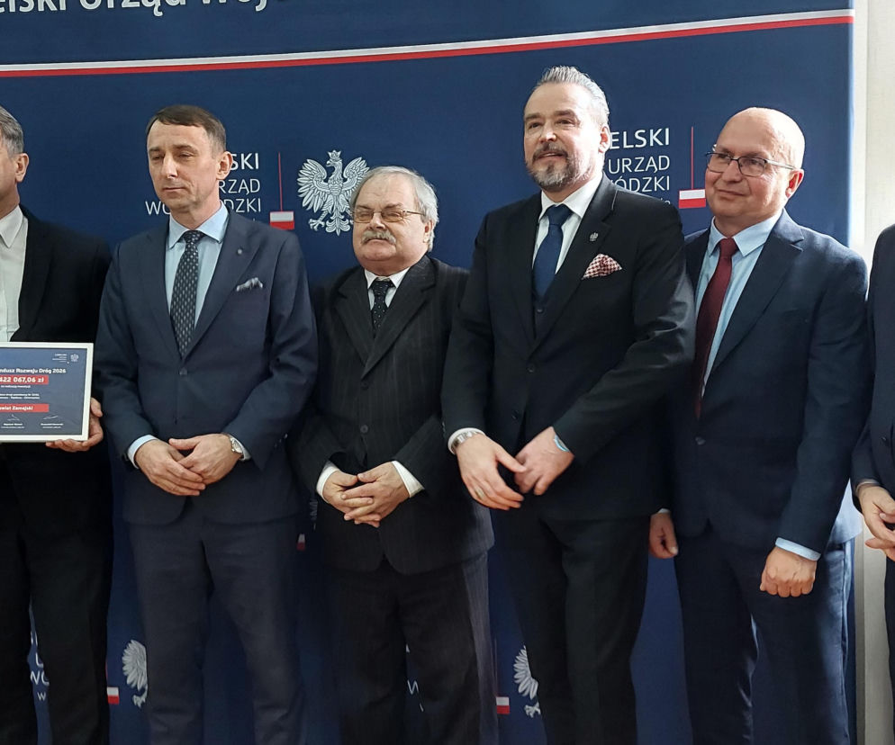 Podpisanie umów na dofinansowanie zadania drogowe