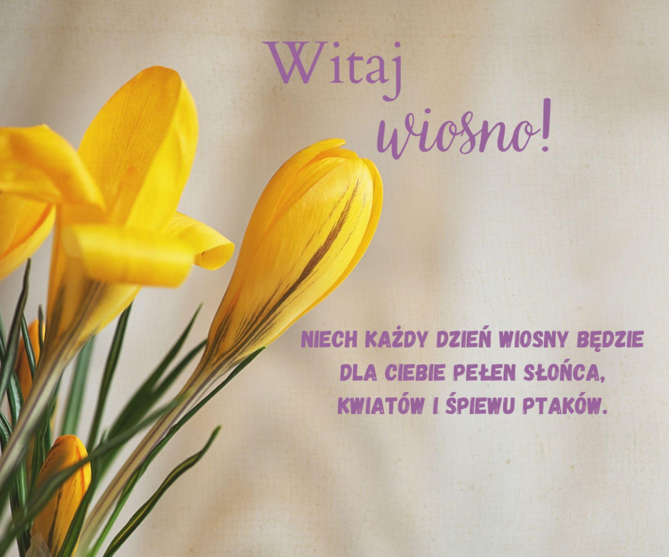 Piękne kartki na pierwszy dzień wiosny!
