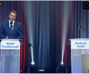 Debata prezydencka - Rafał Trzaskowski