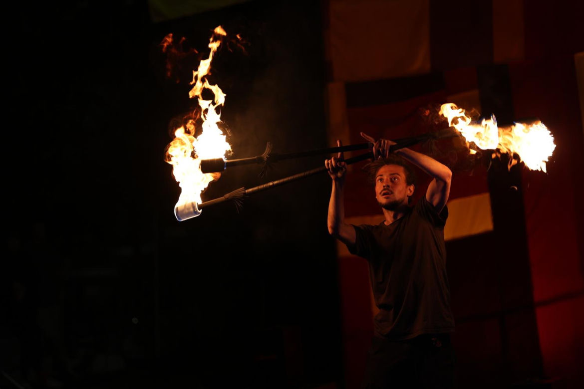 Fire Jam sprawił, że Park Ludowy w Lublinie zapłonął! Tak było podczas Europejskiej Konwencji Żonglerskiej