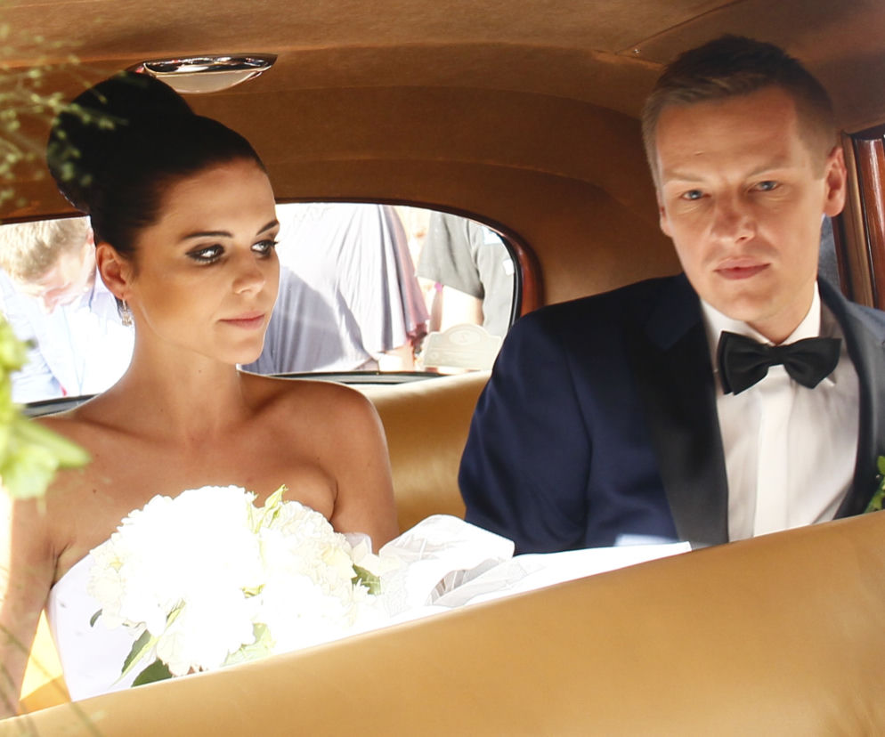 Ślub Marcina Mroczka z M jak miłość. Marcin Mroczek, Marlena Muranowicz