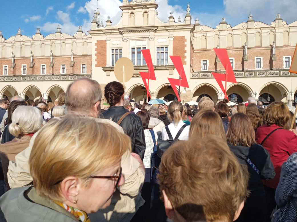 Protest "Ani jednej więcej!" w Krakowie 14.06.2023