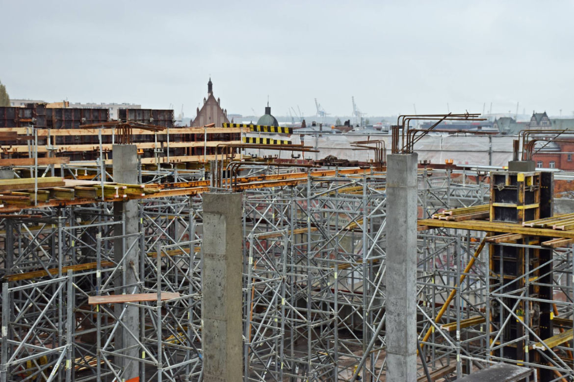 Przebudowa "Słowianina" - listopad 2021