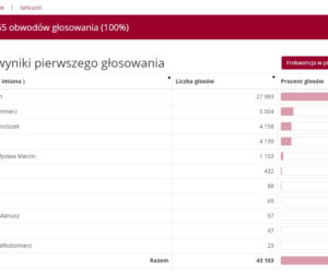 Wybory prezydenckie 2020: Jak głosowali mieszkańcy Podkarpacia