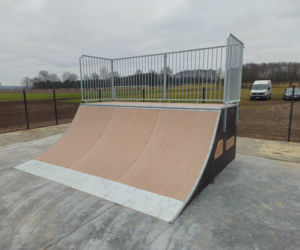 Skatepark w Sarnakach w powiecie łosickim