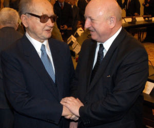 Józef Oleksy i Jaruzelski 2010