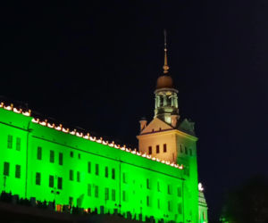 Nowa iluminacja Zamku Książąt Pomorskich w Szczecinie