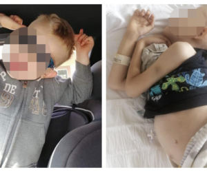 Krew potrzebna natychmiast! Trwa walka o życie małego Szymonka spod Makowa Mazowieckiego [ZDJĘCIA]