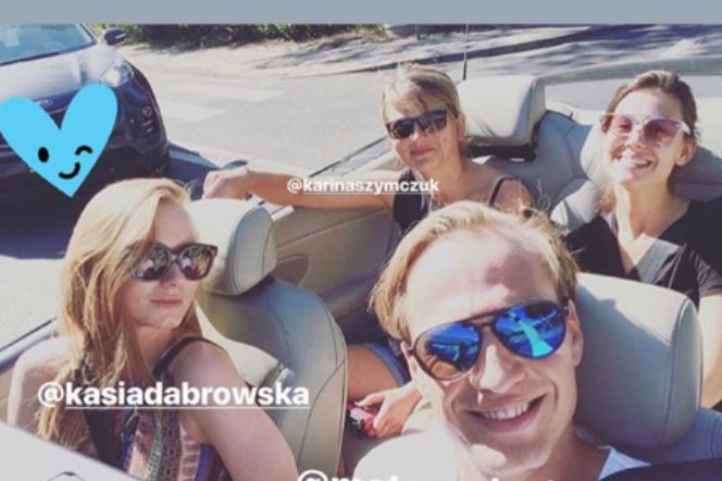 Na dobre i na złe po wakacjach 2018, Wiktoria (Katarzyna Dąbrowska), Michał (Mateusz Janicki), Blanka (Pola Gonciarz)