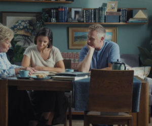 M jak miłość, odcinek 1907. Agnes (Amanda Mincewicz), Barbara (Teresa Lipowska), Artur Rogowski (Robert Moskwa)