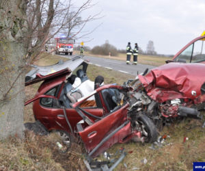 Groźne wypadki na drogach Warmii i Mazur. Są ranni, w tym dziecko