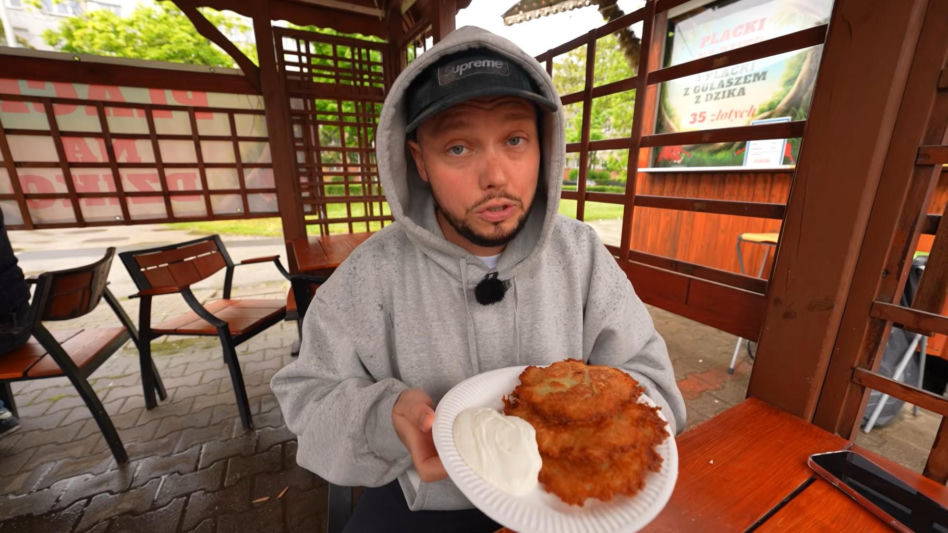 Książulo zachwycony plackami we Wrocławiu! "Lepsze niż u babci"