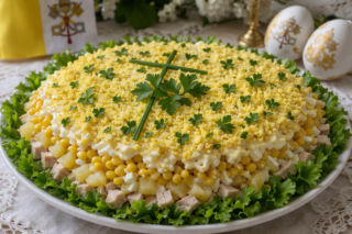 Sałatka Watykan – zaskakujące połączenie, które znika ze stołu jako pierwsze