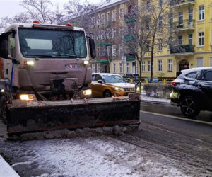 Atak zimy w Szczecinie