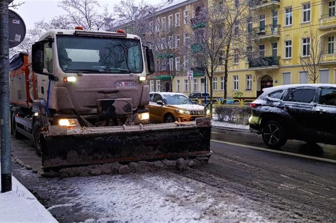 Atak zimy w Szczecinie