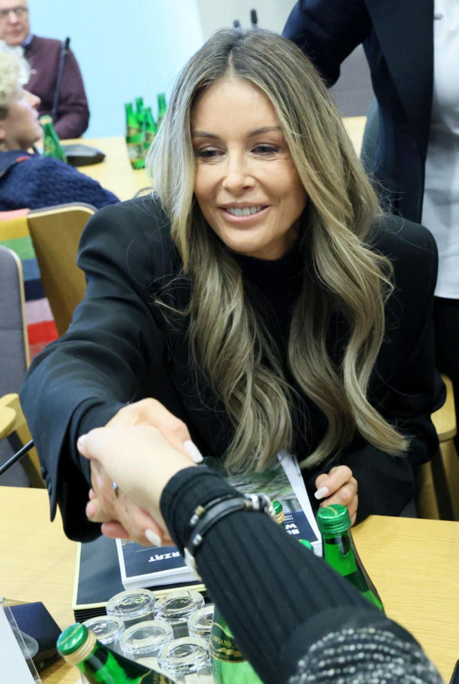 Doda i Małgorzata Rozenek-Majdan w Sejmie