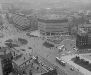 Centrum Katowic. Lata 80. i 90. XX wieku