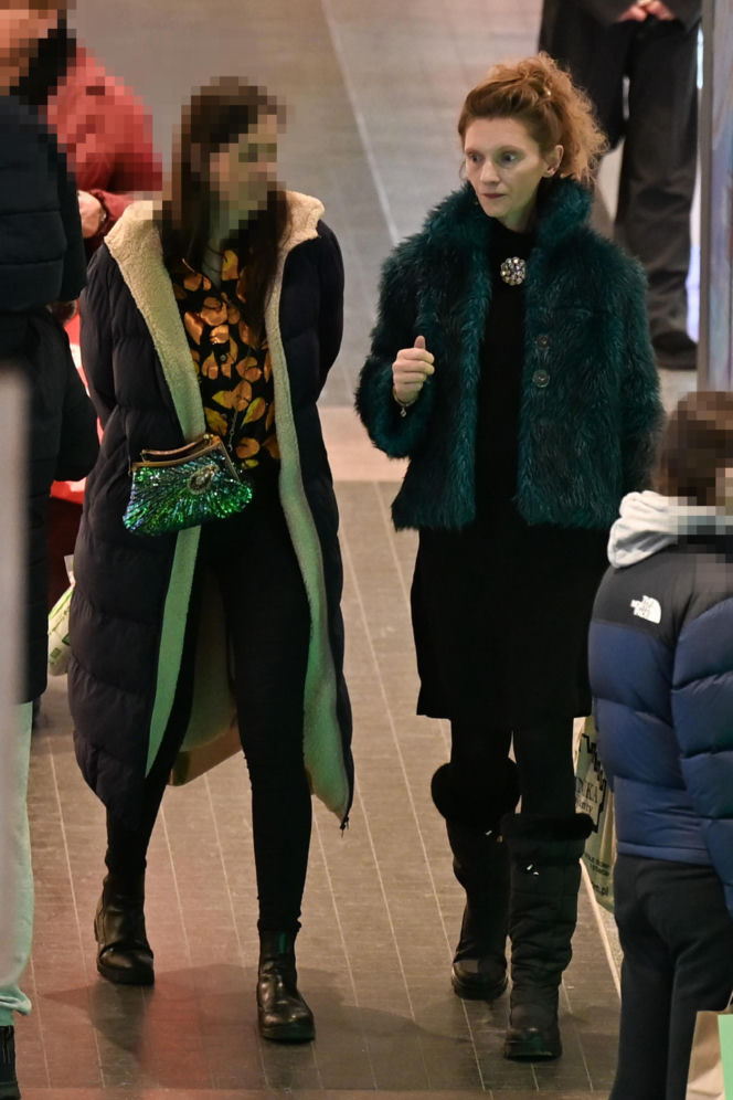 Agata Buzek na zakupach