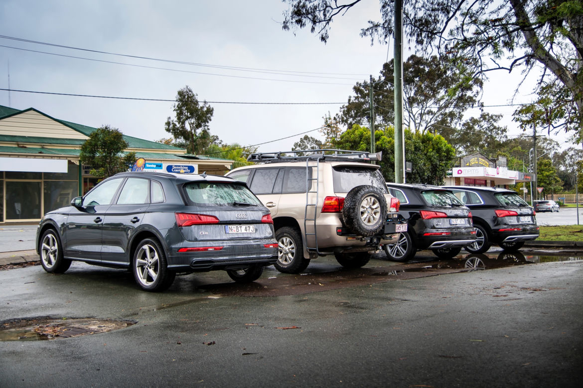 Audi Q5 na drogach Australii