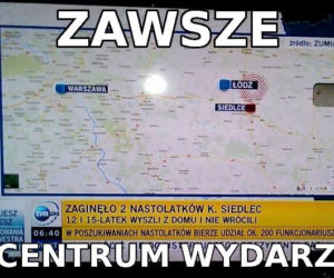 Łódź... w centrum wydarzeń
