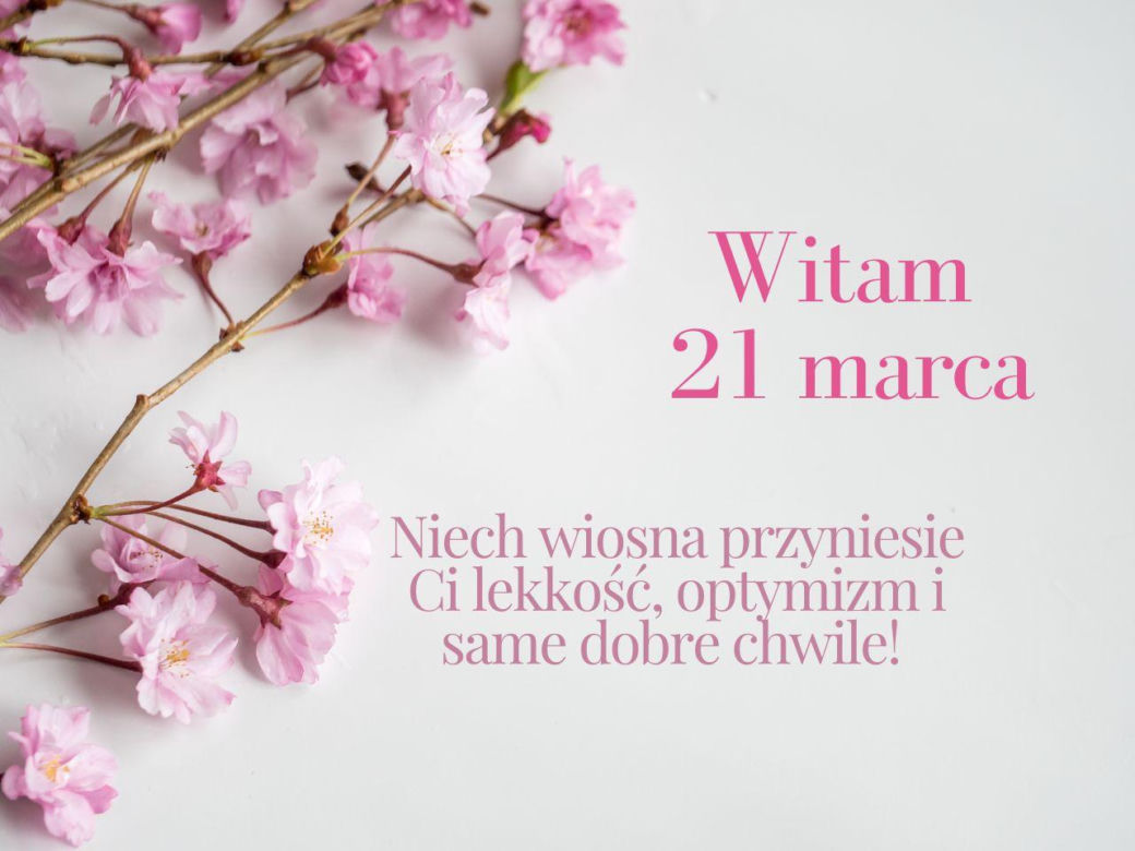 Fajne kartki na pierwszy dzień wiosny