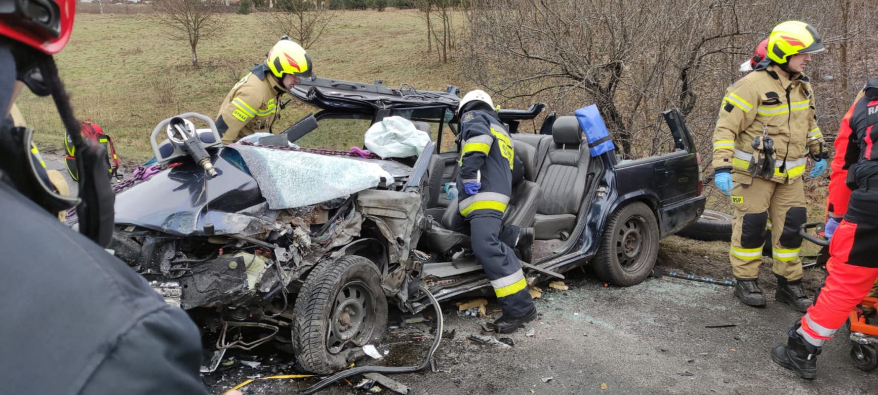 Wypadek przy ul. Bałtyckiej w Olsztynie