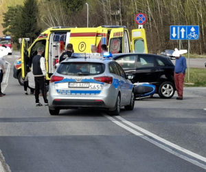 19.04.2026. Wypadek w Krynkach. Lądował LPR