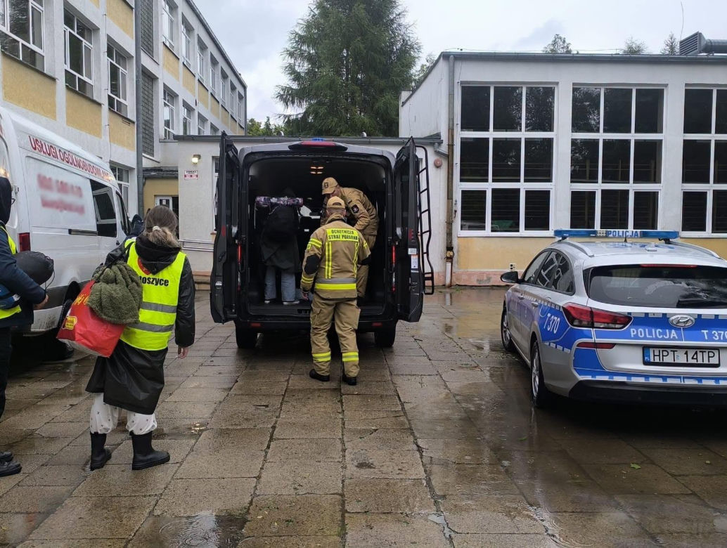 Ewakuacja obozu harcerskiego we Fromborku