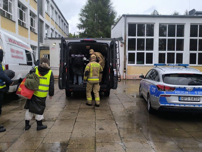 Ewakuacja obozu harcerskiego we Fromborku