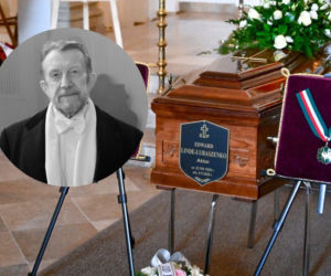 Pogrzeb Edwarda Linde-Lubaszenki. Ostatnie pożegnanie wybitnego artysty przyciągnęło wielu żałobników