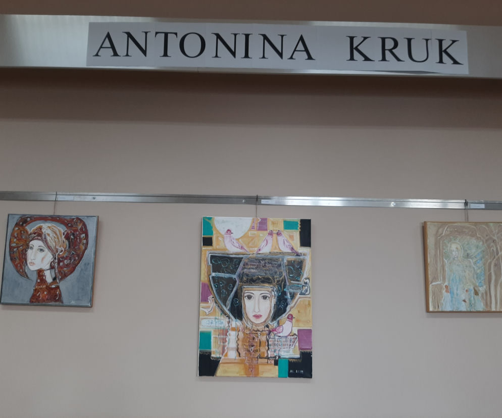 Wystawa malarska Antoniny Kruk