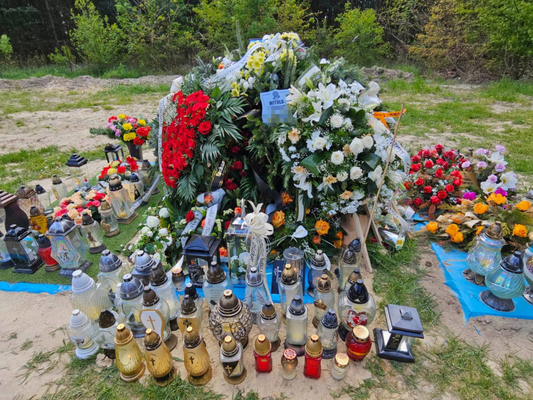 Wyjątkowe pożegnanie  Witka, który zginął na paralotni [GALERIA]