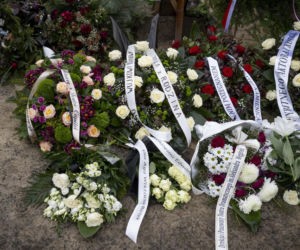 Tak teraz wygląda grób Edwarda Linde-Lubaszenki