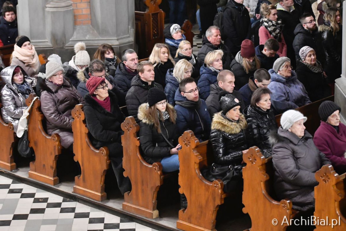 Białystok. Środa Popielcowa w białostockiej katedrze 2019