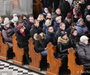 Białystok. Środa Popielcowa w białostockiej katedrze 2019