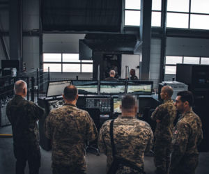 Wizyta dowództwa NSATU w CAT-C Żagań