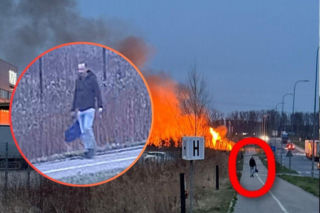 Śledczy ujawnili nagranie i zdjęcia. Chodzi o pożar w Zabrzu
