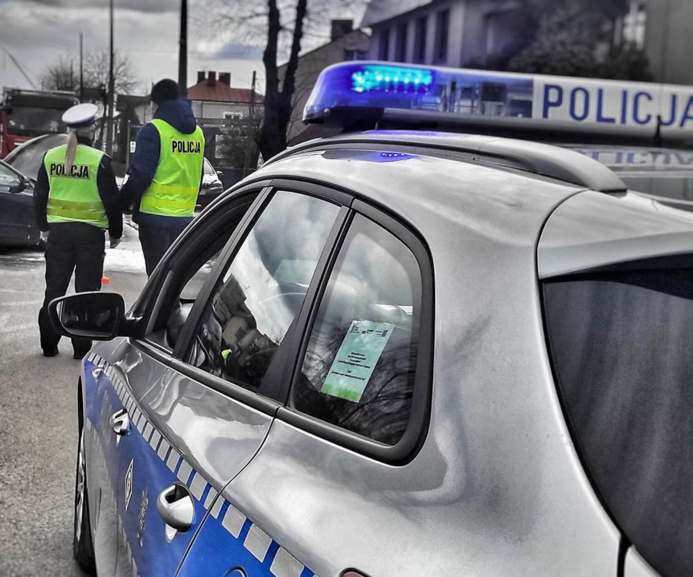 Wypadek w Grajewie. Zderzenie passata z rowerem