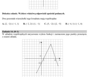Egzamin gimnazjalny 2018 - część matematyczna