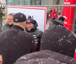 Karol Nawrocki na PŚ w Zakopanem