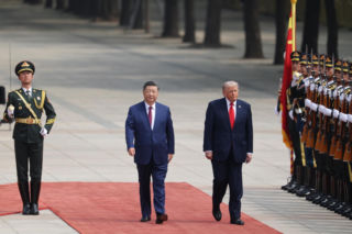 Trump w Chinach! Zobacz spotkanie. Wielki przywódca, fantastyczna przyszłość