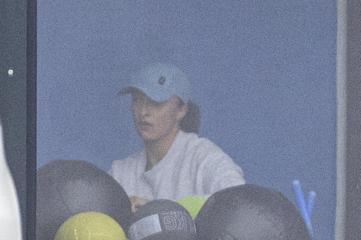 Iga Świątek trenuje po powrocie z Australian Open